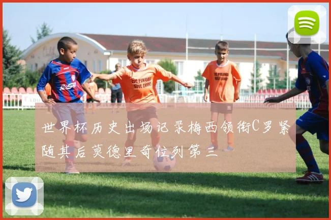 世界杯历史出场记录梅西领衔C罗紧随其后莫德里奇位列第三